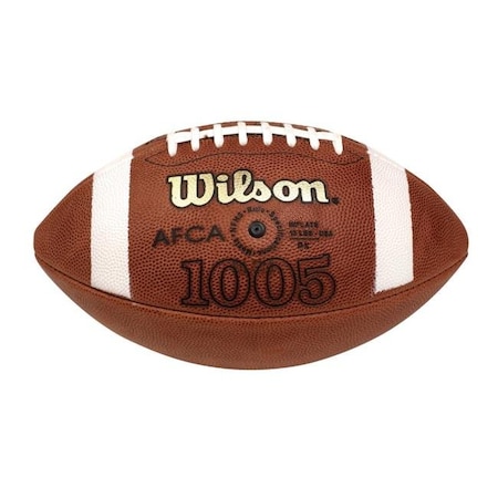 Wilson Wilson 008386 1005 Regulation Size Leather Football 8386